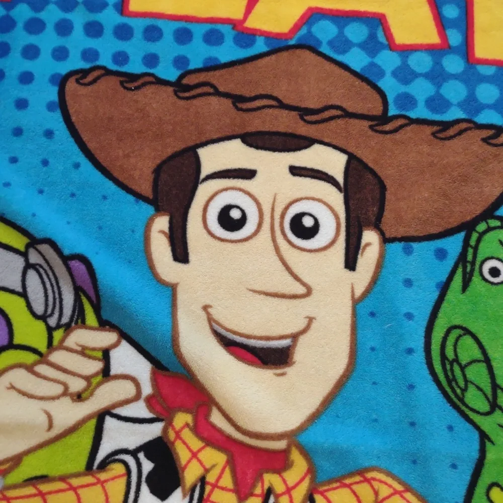 Vintage Disney Pixar Toy‎ Story Blanket/Throw